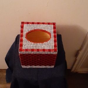 Hand Crafted tisue box holder
